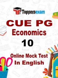 CUE PG Economics Question Paper 2024