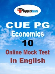 CUET PG Economics 2024 Question Paper