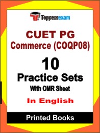 CUET PG Commerce (COQP08) Book in English - Practice Set