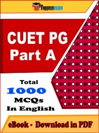 CUET PG Part A Book PDF