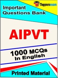 AIPVT Book in English - Objective MCQ