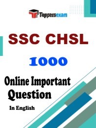SSC CHSL Important Questions 2024
