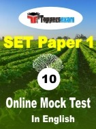 SET Exam Mock Test Paper 1