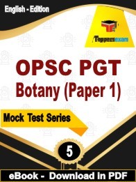 OPSC PGT Botany Paper 1 PDF Book In English - Practice Set