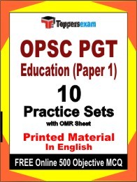 OPSC PGT Education Paper 1 Book in English - Practice Set