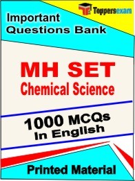 MH SET Chemical Science Book in English - Objective MCQ