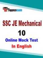 Mock Test For SSC JE Mechanical Free
