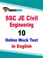 SSC JE Online Mock Test Free Civil