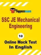SSC JE Previous Year Question Paper Mechanical