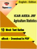 ICAR AIEEA JRF Agriculture Statistics PDF Book In English - Mock Test/Practice Set