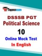 DSSSB PGT Political Science