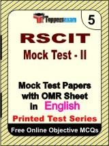 RSCIT Mock Test (Paper 2) Exam Mock Test Papers (Book) in English