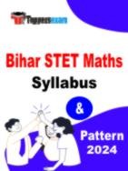 Bihar STET Maths Syllabus