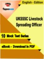 UKSSSC Livestock Spreading Officer PDF Book In English - Mock Test/Practice Set