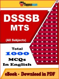 DSSSB MTS PDF Book In English - MCQ / Objective Questions