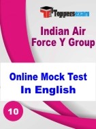Air Force Y Group Mock Test 2024
