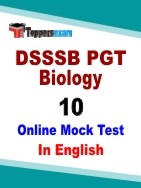 DSSSB PGT Biology Question Paper