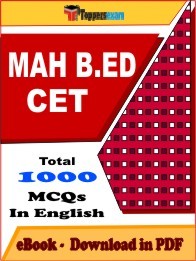 Maharashtra B.ED CET Books PDF Free Download