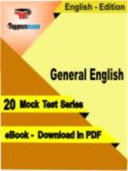 General English PDF Book In English - Mock Test/Practice Set