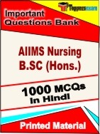 AIIMS Nursing B.SC (Hons.) Book in Hindi - Objective MCQ