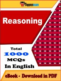 Reasoning Exam PDF Book In English - MCQ / Objective Questions