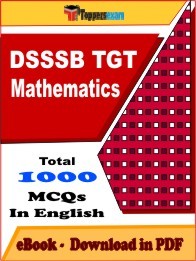 DSSSB TGT Mathematics PDF Book In English - MCQ / Objective Questions