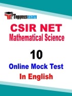 CSIR NET Mathematics Mock Test Free