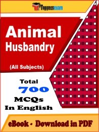 Animal Husbandry PDF Book In English - MCQ / Objective Questions