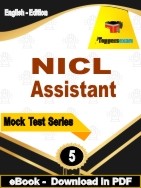 NICL Assistant  PDF Book In English - Practice Set