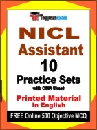 NICL Assistant Book in English - Practice Set