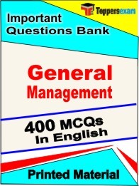 General Management Book in English - Objective MCQ