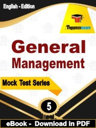 General Management PDF Book In English - Practice Set