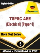 TSPSC AEE (Electrical) (Paper-1) PDF Book In English - Practice Set