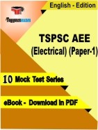 TSPSC AEE (Electrical) (Paper-1) PDF Book In English - Mock Test/Practice Set