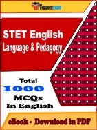 STET English Language & Pedagogy PDF Book In English - MCQ / Objective Questions