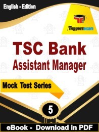 TSC Bank Assistant Manager PDF Book In English - Practice Set