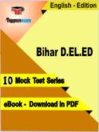 Bihar D.EL.ED PDF Book In English - Mock Test/Practice Set