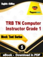 TRB TN Computer Instructor Grade 1 PDF Book In English - Practice Set