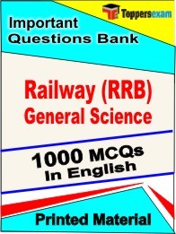 Railway (RRB) General Science Book in English - Objective MCQ