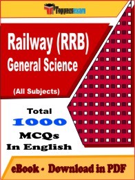 Railway (RRB) General Science PDF Book In English - MCQ / Objective Questions
