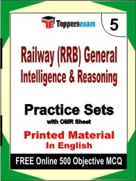 Railway (RRB) General Intelligence & Reasoning Book in English - Mock Test / Practice Set