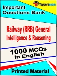 Railway (RRB) General Intelligence & Reasoning Book in English - Objective MCQ