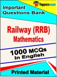 Railway (RRB) Mathematics Book in English - Objective MCQ