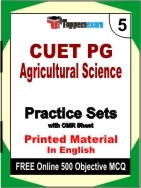 CUET PG Agriculture Science Book in English - Mock Test / Practice Set