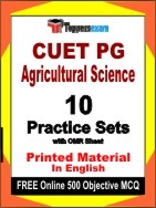 CUET PG Agriculture Science Book in English - Practice Set