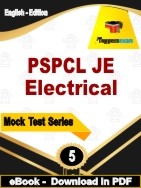 PSPCL JE Electrical  PDF Book In English - Practice Set