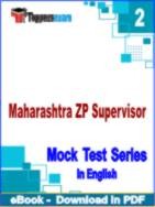Maharashtra ZP Supervisor Test PDF Book In English - Question Paper