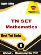 TN SET Mathematics Test PDF Book In English - Practice Set