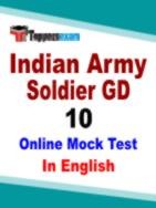 Army GD Online Test In English