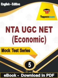 NTA UGC NET Economic PDF Book In English - Practice Set